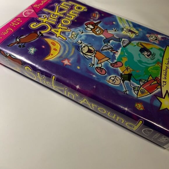 90s Cartoon Stickin’ Around VHS - Picture 2 of 7